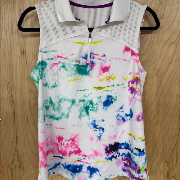 Fila Tops - Fila Women's Short Sleeve V-Neck Tennis/Golf Shirt Size Small